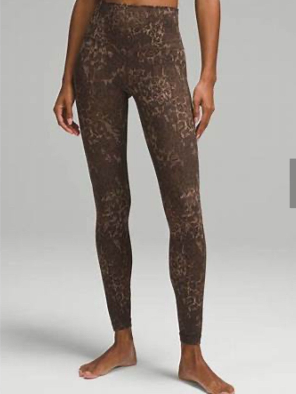 lululemon brown camo-print Align HR Leggings - Picture 3 of 4